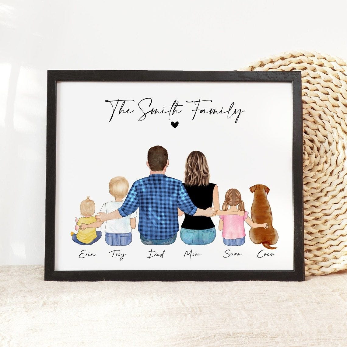 Personalised When time stood still family/wedding/birth print only unique gift. Personalised When time stood still family/wedding/birth print only unique gift.